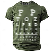  Miesten Hauska slangi T-paita Lyhythihainen T-paita 3D-tulostus Tiukka pyöreä kaula-aukko Paita Muoti Päivittäin Päivittäin Katu Rubiini Kesä Kevät Vaatetus S M L XL XXL XXXL
