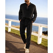 Недорогие спортивные костюмы-Муж. Спортивный костюм Спортивные костюмы Кулиска 2 предм Однотонный Футболка и брюки для бега Комплект спортивной одежды Лето Весна Темно-серый Черный Тренировка в тренажерном зале Бег Фитнес