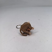 お買い得  贈り物-3Dプリント パンチザモンキー ミーム キーチェーン、面白いオランウータンフィジェットキーチェーン、クリエイティブなノベルティ動物 キーリングペンダント、ストレス解消デスクトイ、友人や子供、大人へのかわいいギフト、バッグバックパックチャーム