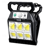 preiswerte Briefkastenlampen-Tragbare Solar-Klemmleuchte, solarbetriebene Klemmleuchte für den Außenbereich, wasserdicht, mit Bewegungsmelder und 3 Leuchtmodi für Terrasse, Garten, Zaun und Zelt