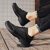 baratos Tênis Casuais-Botas de caminhada masculinas para atividades ao ar livre – mistura de couro sintético e camurça, sola antiderrapante durável, design respirável, perfeitas para aventuras ao ar livre, viagens e uso casual diário.