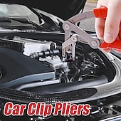 abordables Abrazaderas y alicates-alicates para clips de coche &amp;Herramienta de extracción de molduras, extractor de remaches con resorte para paneles de puertas de automóviles, interior &amp;Revestimiento exterior, mecánico, desmontaje