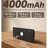 voordelige sensor nachtverlichting-1/2 stuks USB oplaadbare slimme bewegingssensor nachtlamp met afstandsbediening, LED wandlamp voor gang, hal, doorgang, achtergrondverlichting met bewegingssensor, slaapkamerverlichting,