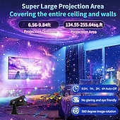 ieftine lumini proiectoare galaxie stele-Proiector de galaxie cu mașină de sunete 28 de sunete liniștitoare funcție de memorie cronometru de somn proiector planetariu cu lumină stelară cu cer înstelat spațiu sistem solar nebuloasă lunară
