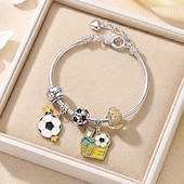  Partido Mundial de Fútbol 2026 pulsera Fútbol Futbol Uso Diario Niños Adulto Unisexo Casual Exterior Partido Disfrazarse