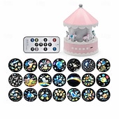 Недорогие Детские ночные огни-Проектор Свет Светодиодный ночник В помещении Изменение цвета