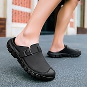 economico sandali da esterno-Sneakers casual da uomo verdi senza lacci: scarpe leggere e traspiranti, ideali per passeggiate all'aperto, viaggi e per tutti i giorni.