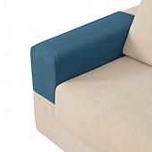 abordables Housse de fauteuil et d'accoudoir de canapé-Housses d'accoudoirs pour chaises et canapés, housses d'accoudoirs de canapé en jacquard spandex, protection antidérapante pour meubles, housses lavables pour fauteuils inclinables
