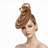 economico Fascinatori &amp; Cappelli-Derby Cappello Fascinator affascinante Gentildonna Costume Per donna Derby Ascot Festival delle corse di cavalli Adulti Cappello Estate Primavera