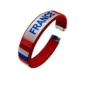 economico Accessori e Cappelli-Partita mondiale di calcio 2026 Braccialetto France Calciatore Tifoso di calcio francese Casual Bambini Adulti Unisex All'aperto Incontro Vestirsi