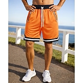 voordelige Hardloop Shorts-Voor heren Hardloopshorts Atletische shorts Sportbroek Trekkoord Zakken Short / Broekje Casual Dagelijks Buiten Zomer Lichtgewicht Ademend Sportschooltraining Wandelen Joggen Normale pasvorm