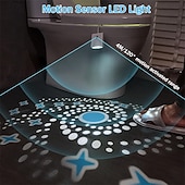 baratos Luzes de Decoração de Quarto-Luz de vaso sanitário com sensor de movimento, 16 cores e projeção de estrelas, luz noturna de LED recarregável para banheiro, presente divertido para mulheres, homens, meninas e meninos.