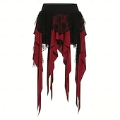 お買い得  衣装-セット 中世 ルネッサンス スカート ブラウス / シャツ コルセット アクセサリー付き 海賊 仮装 女性用 海賊 ハロウィーン カーニバル マスカレード ルネッサンスフェア レトロテーマパーティー 成人 ブラウス スカート ヘッドピース 夏