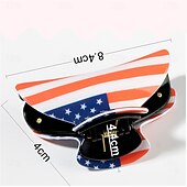  250 aniversario EE.UU. Accesorios para el Pelo Vintage Adulto Mujer Día de la Independencia Festival Disfrazarse