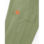 cheap Cotton Linen Pants-Men's Linen Pants Trousers Summer Pants Beach Pants Drawstring Elastic Waist Solid Color Comfort Breathable Full Length Daily Outdoor Beach Vacation Fashion Black White Inelastic