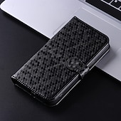 billige 2026 Samsung Galaxy S26-serien-telefon Etui Til Samsung Galaxy S26 S26 Pluss S26 Ultra Lommebok-kortveske Magnetisk Helkroppsbeskyttende med nøkkelbånd Kontor / Bedrift Geometrisk mønster TPU