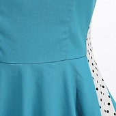 cheap Dresses-1950s Retro Vintage Rockabilly Dress Swing Dress Flare Dress Sleeveless Polka dots Fit &amp; Flare Swing Fancy Dress Women's Carnival Masquerade Prom Office / Career Event / Party Adults' Homecoming