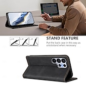billiga 2026 Samsung Galaxy S26 Serien-telefon fodral Till Samsung Galaxy S26 S26 Ultra Plus Plånboksfodral med stativ Magnet Stöd för trådlös laddning Kontor / företag TPU PU läder