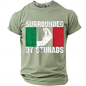  Per uomo Gergo divertente Maglietta Manica Corta maglietta Stampa 3D Girocollo Camicia Moda Quotidiano Quotidiano Streetwear Erica del pompelmo Estate Primavera Abbigliamento S M L XL XXL XXXL