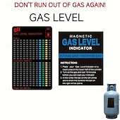 cheap Testers &amp; Detectors-3 Pcs Magnetic Gas Level Indicator, Reusable Propane Tank Gauge for Butane and LPG Cylinders, Fuel Level Measurement Tool for BBQ Grill, Camping, Caravan, Patio Heaters, Reliable &amp; Accurate