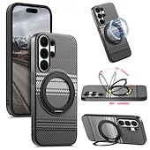 cheap 2026 Samsung Galaxy S26 Series-Phone Case For Samsung Galaxy S26 S25 Edge S24 FE S23 Ultra Plus A56 A36 A26 A16 A35 5G A15 Magnetic Adsorption with Stand Holder Shockproof TPU PU Leather