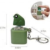 tanie Dekoracyjne światła-Rechocząca żaba, zabawka-fidget, akumulatorowy brelok z rechoczącą żabą, rechocząca żaba, antystresowy gadżet z kolorowymi światłami, świetna zabawa &amp;przenośna zabawka łagodząca lęk