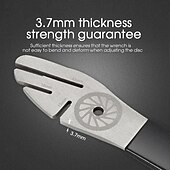 olcso Ručni Alati-kerékpárszerszám tárcsafék-javítókulcs hegyi út kerékpár féktárcsa-beállító egyenesítő szerszám kerékpáros beállítás javítószerszámok