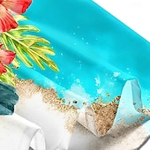 voordelige Tropische planten-Voor heren Tropische bloemen Kleurblokkering Toekans Hawaiiaans overhemd Overhemd met knopen Aloha-shirt Korte mouw Hawaii Strandvakantie Zomer Lente Strijkijzer 3D-afdrukken shirts met kraag Voorste