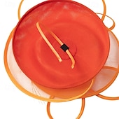 baratos Fascinadores-Fascinadores Sinamay Casamento Aniversário Elegante Vintage Estilo bonito Com Penas Flor Capacete Chapéu