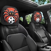 olcso 250. évforduló-2 db rajzfilmfigura, focimeccs mintás fejtámla huzat autóba, belső dekoráció, rugalmas kialakítás, univerzális illeszkedés, alkalmas napi ingázásra és családi kirándulásokra, tökéletes szórakoztató