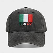 economico Partita di Calcio Mondiale 2026-Cappello da tifoso per la partita estiva di calcio 2026, berretto da baseball nero con bandiera ricamata, cappello da sole unisex, copricapo essenziale per gli eventi calcistici, perfetto per i tifosi