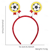 cheap Accessories&amp;Hats-World Soccer Match 2026 Headband Football Soccer Funny &amp; Reluctant Adults' Unisex Outdoor Match Dress Up