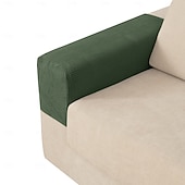 abordables Housse de fauteuil et d'accoudoir de canapé-Housses d'accoudoirs pour chaises et canapés, housses d'accoudoirs de canapé en jacquard spandex, protection antidérapante pour meubles, housses lavables pour fauteuils inclinables