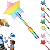 voordelige Woonbenodigdheden-3D-geprinte toverstaf om te betalen met aanraking, magische sterrentoverstaven om mee te betalen, contactloze betaalkaarthouder voor toverstaven, digitale betaalsterrentoverstaven voor gemakkelijk