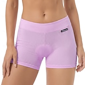 Недорогие Женские брюки, шорты и юбки-Арсуксо Жен. Сплошной цвет Велотрусы Велобрюки Шорты для горного велосипеда Велоспорт Шорты Шорты с защитой Плотное облегание Виды спорта