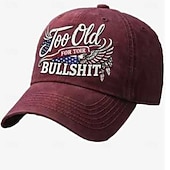 economico Cappellino da baseball da uomo-Per uomo Cappellino da Baseball Cappello da Sole Blu Nero Poliestere Patchwork Stampa 3D Moda Streetwear Casual Casuale Quotidiano All'aperto Citazioni &amp; Detti Protezione Solare Protezione solare