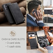 preiswerte 2026 Samsung Galaxy S26 Serie-Handy Hülle Handyhüllen Für Samsung Galaxy S26 S26 Ultra Plus Brieftaschenhülle Flip-Cover Mit Ständer Ständer Kartenfach Retro TPU PU-Leder