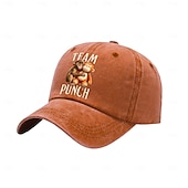 voordelige Geschenken-Team Punch Monkey Meme Baseball Cap Grappige Vintage Gewassen Katoenen Verstelbare Vader Pet voor Mannen en Vrouwen
