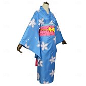 cheap Anime Costumes-Ocean Adventurer Straw Hat Pirate Anime Cosplay Suits Kimono Halloween Masquerade Anime Expo Costume For Women's Adults