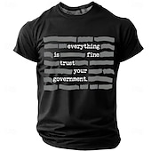  Herr Rolig Slang T-shirt Kortärmad T-shirt 3D-tryck Rund hals Skjorta Mode Dagligen Dagligen Gata Blå Svart Rubinrött Sommar Vår Kläder S M L XL XXL XXXL