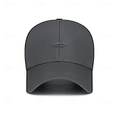 Χαμηλού Κόστους Καπέλο μπέιζμπολ ανδρών-Ανδρικά Τζόκεϊ Καπέλο ηλίου Καπέλο φορτηγατζή Μαύρο Βαθυγάλαζο Πολυεστέρας Προσαρμόσιμη Μοντέρνα Κομψό στυλ street Καθημερινό Καθημερινά ΕΞΩΤΕΡΙΚΟΥ ΧΩΡΟΥ Διακοπές Σκέτο