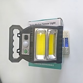 preiswerte Briefkastenlampen-Tragbare Solar-Klemmleuchte, solarbetriebene Klemmleuchte für den Außenbereich, wasserdicht, mit Bewegungsmelder und 3 Leuchtmodi für Terrasse, Garten, Zaun und Zelt