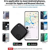 cheap Security Sensors &amp; Alarms-Air Tracker 4 Pack, Model Bluetooth Tracker Tags, Android Tracker Tags Compatible with the Google Find Hub App, Bluetooth Luggage Tracker Smart Tags for Finding Keys, Backpacks, Suitcases