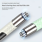 abordables Soins Personnels &amp; Santé-Mini tondeuse rechargeable USB pour le nez et les oreilles, idéale pour les femmes. Épilateur électrique portable pour le visage, outil de soin compact et élégant, cadeau de qualité pour les femmes.