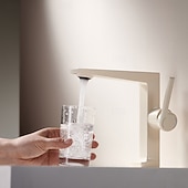 economico Rubinetti per lavandino bagno-Rubinetto per lavabo da bagno - classico rubinetto miscelatore monocomando in ottone galvanizzato per lavabo da bagno