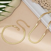 preiswerte Halsketten &amp; Anhänger-Schmuckset For Damen Täglich Geschenk Festival Legierung Vintage-Stil Klassisch