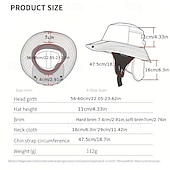 cheap Home Supplies-UPF 50+ Wide-Brim Removable-Brim Fisherman's Hat, Dual-purpose Detachable Breathable Quick- Cap for Marine Water Activities, Sea Fishing, Outdoor Exploration, Cycling, Surfing, and Fishing