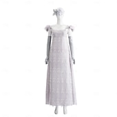 abordables Disfraces de mujer-Princesas Series de Televisión Vestidos Traje de cosplay Retro Siglo 19 for Mujer Adulto Mascarada Fiesta de baile Fiesta de Noche Fiesta