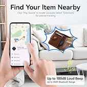 cheap Security Sensors &amp; Alarms-Air Tracker 4 Pack, Model Bluetooth Tracker Tags, Android Tracker Tags Compatible with the Google Find Hub App, Bluetooth Luggage Tracker Smart Tags for Finding Keys, Backpacks, Suitcases
