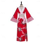 cheap Anime Costumes-Ocean Adventurer Straw Hat Pirate Anime Dress Outfits Masquerade Cosplay Suits Halloween Vacation Anime Expo Costume For Women's Adults'